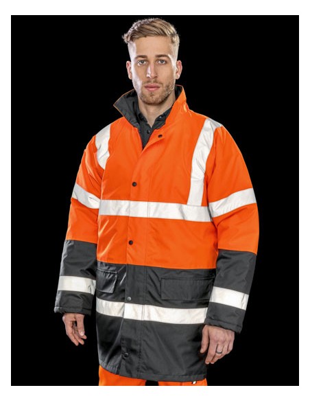 RES-R452X-Motorway 2-Tone Safety Coat 2